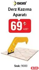SGS DERZ KAZIMA APARATI